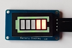 LED bar batterij