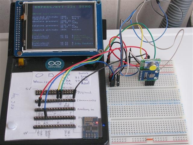 Arduino schimmel kans meter – Electronica / Microboards / Programmeren