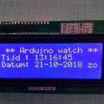 HD44780 20×4 LCD display module blauw backlight (met I2C interface)