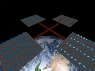 A view of an example L3DGEWorld environment