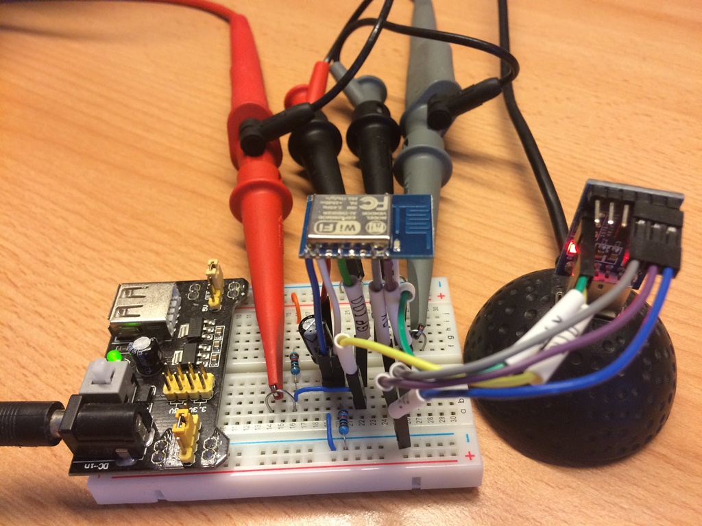 Test stand used during checking of ck reset method